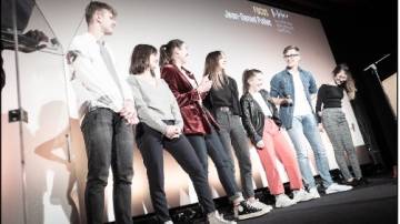 Festival du cinéma de Brive Rencontres internationales du moyen métrage cérémonie de cloture prix du Jury Jeunes de la Corrèze