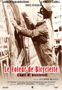 VOlleur de bicyclette école et cinéma film de liaison